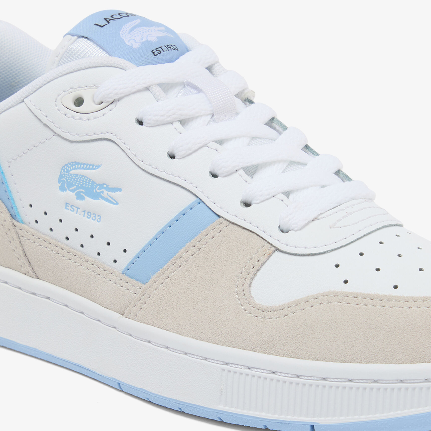 Women's T-Clip Set Leather Sneakers - 50SFA0192-1T3