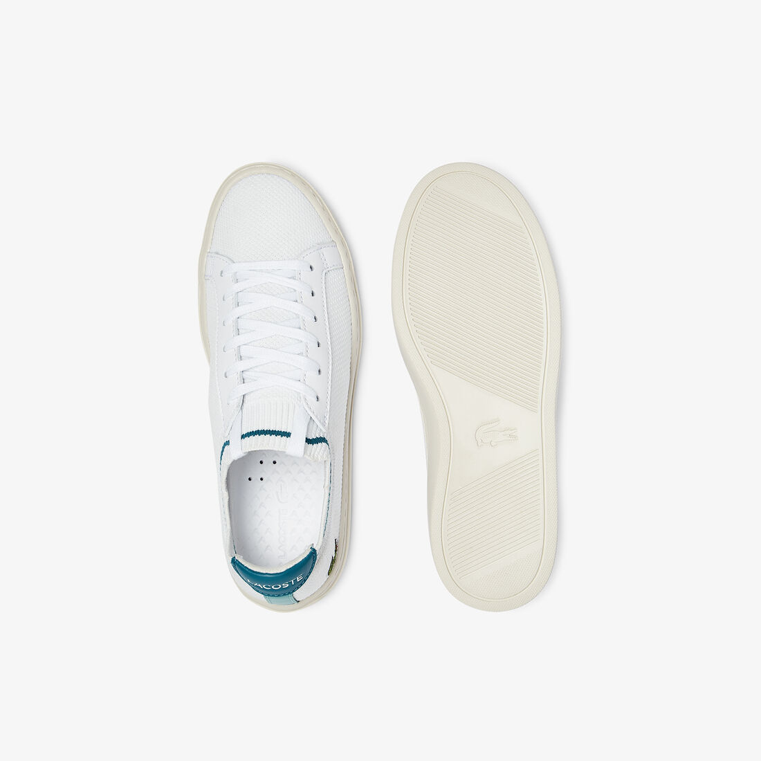 Women's La Piquée Textile Contrast Heel Tab Sneakers Women's La Piquée Textile Contrast Heel Tab Sneakers