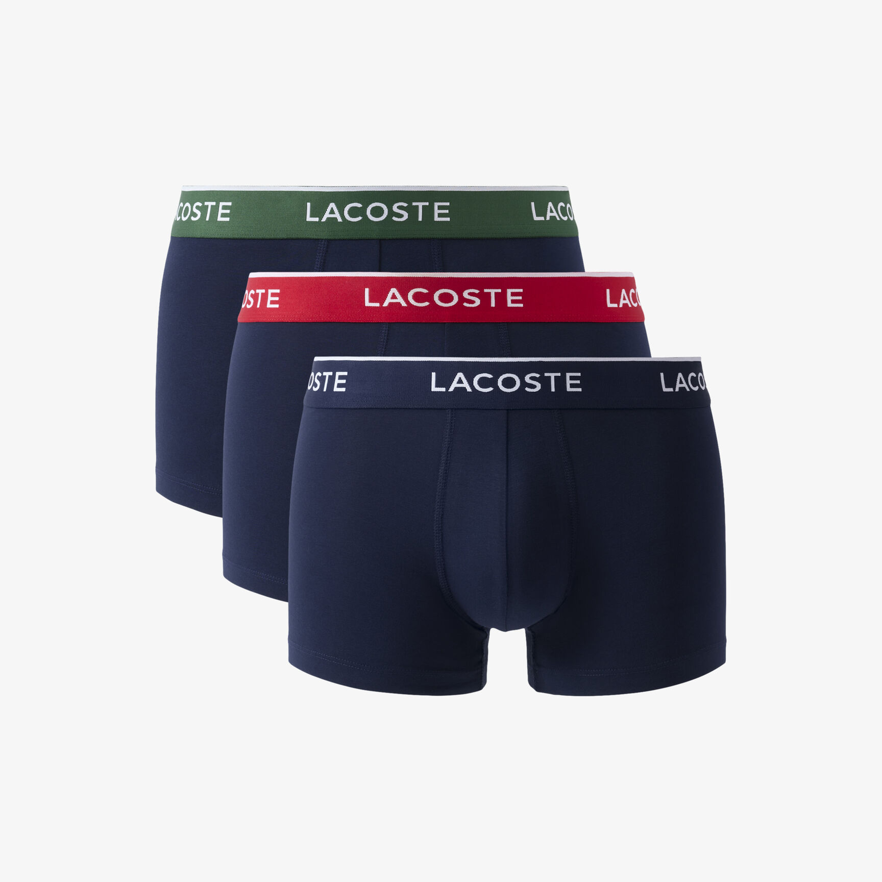 3-Pack Stretch Cotton Trunks