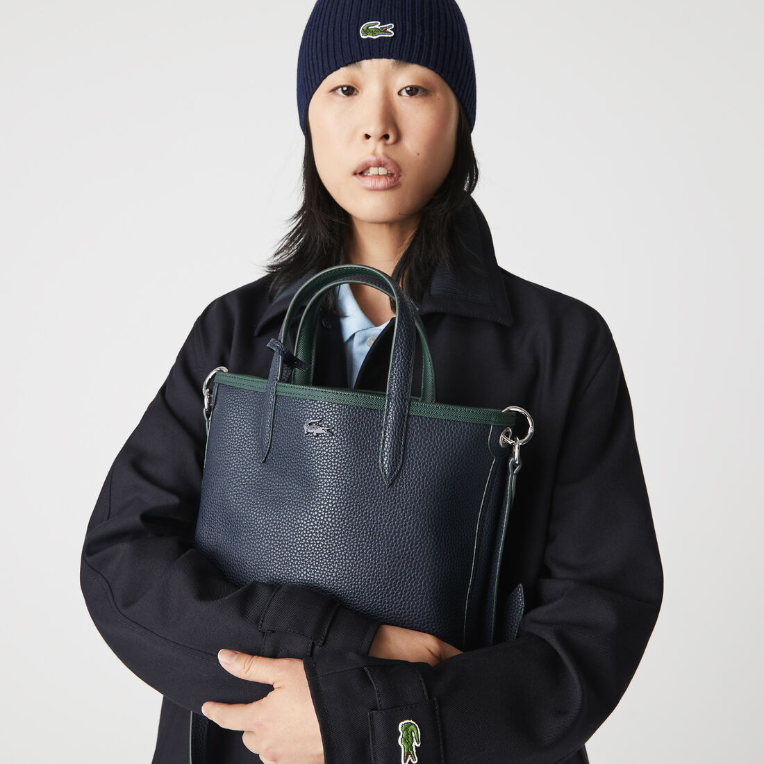 Women's Anna Small Branded Canvas Shopper Bag