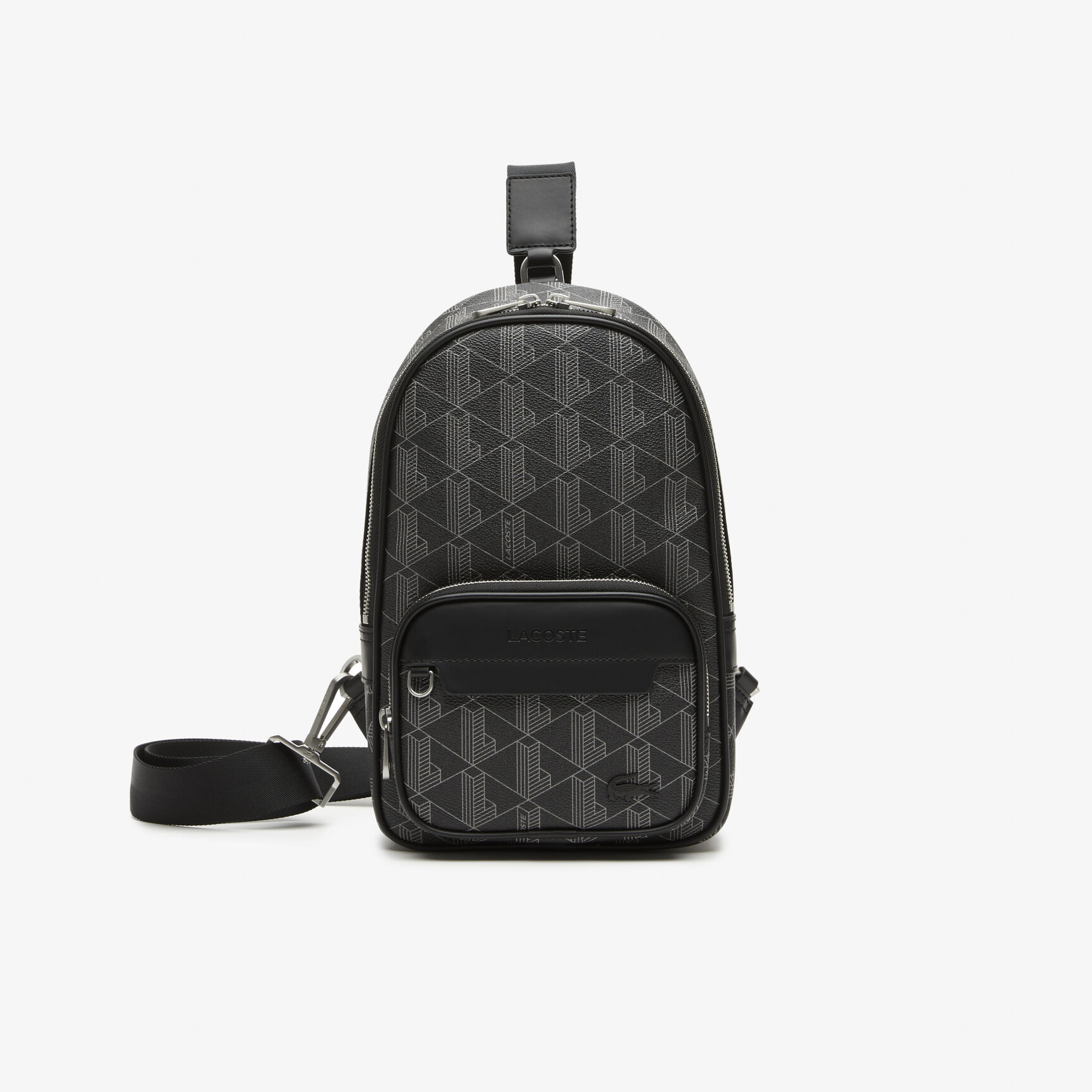 Men’s Lacoste The Blend Monogram Print Cross Body Bag Men’s Lacoste The Blend Monogram Print Cross Body Bag
