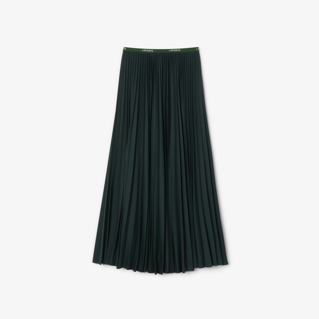 Long Pleated Elasticated Waist Skirt Long Pleated Elasticated Waist Skirt
