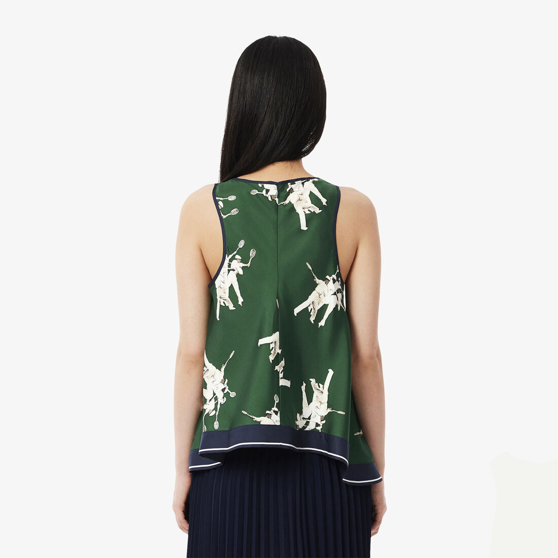 Regular Fit Lightweight Fluid Silk Top Regular Fit Lightweight Fluid Silk Top