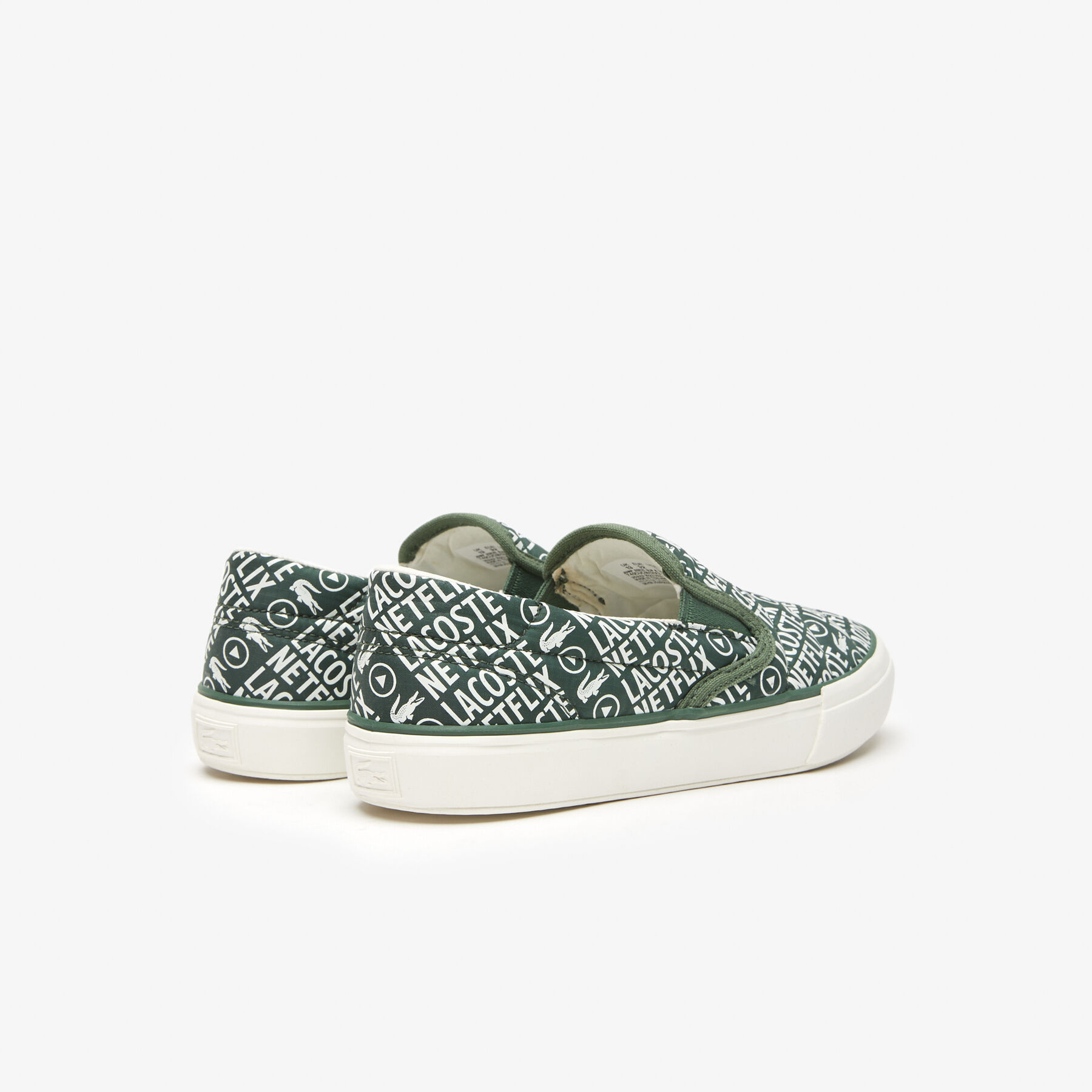 Children's Lacoste x Netflix Jump Server Slip Textile Slip On children s lacoste x netflix jump server slip textile slip on