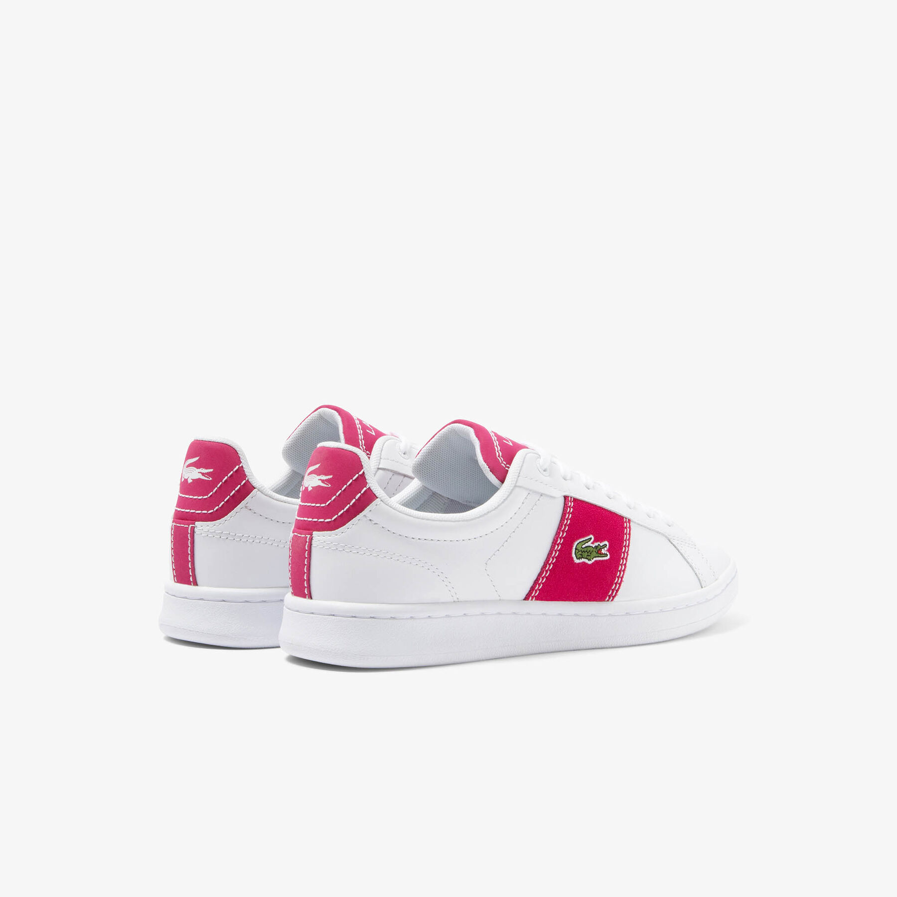 Women's Carnaby Pro CGR Bar Contrast Leather Trainers lacoste women s carnaby pro cgr bar contrast leather trainers