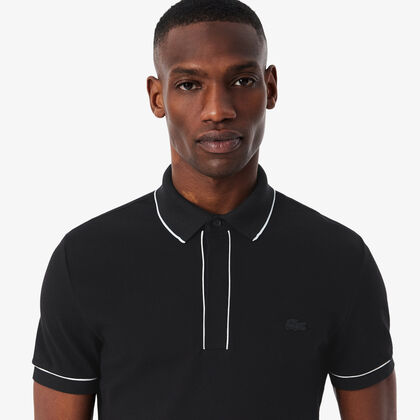 Regular Fit Paris Stretch Pique Polo Shirt