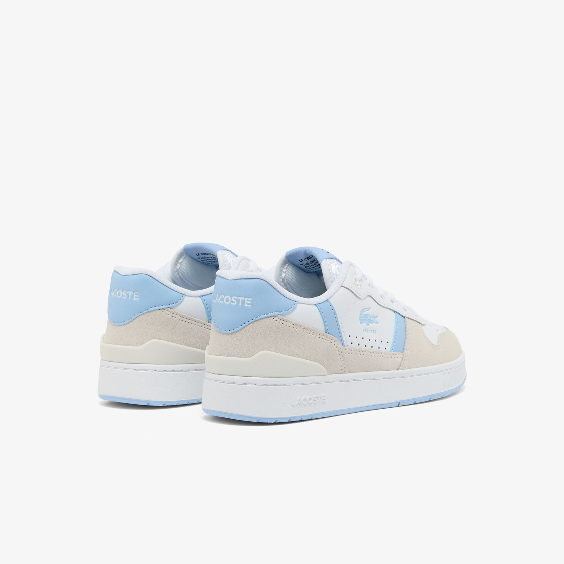 نسائي تي-كليب Set جلد سنيكرز Women's T-Clip Set Leather Sneakers - 50SFA0192-1T3