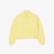 Oversized Ribbed Polo Sweatshirt