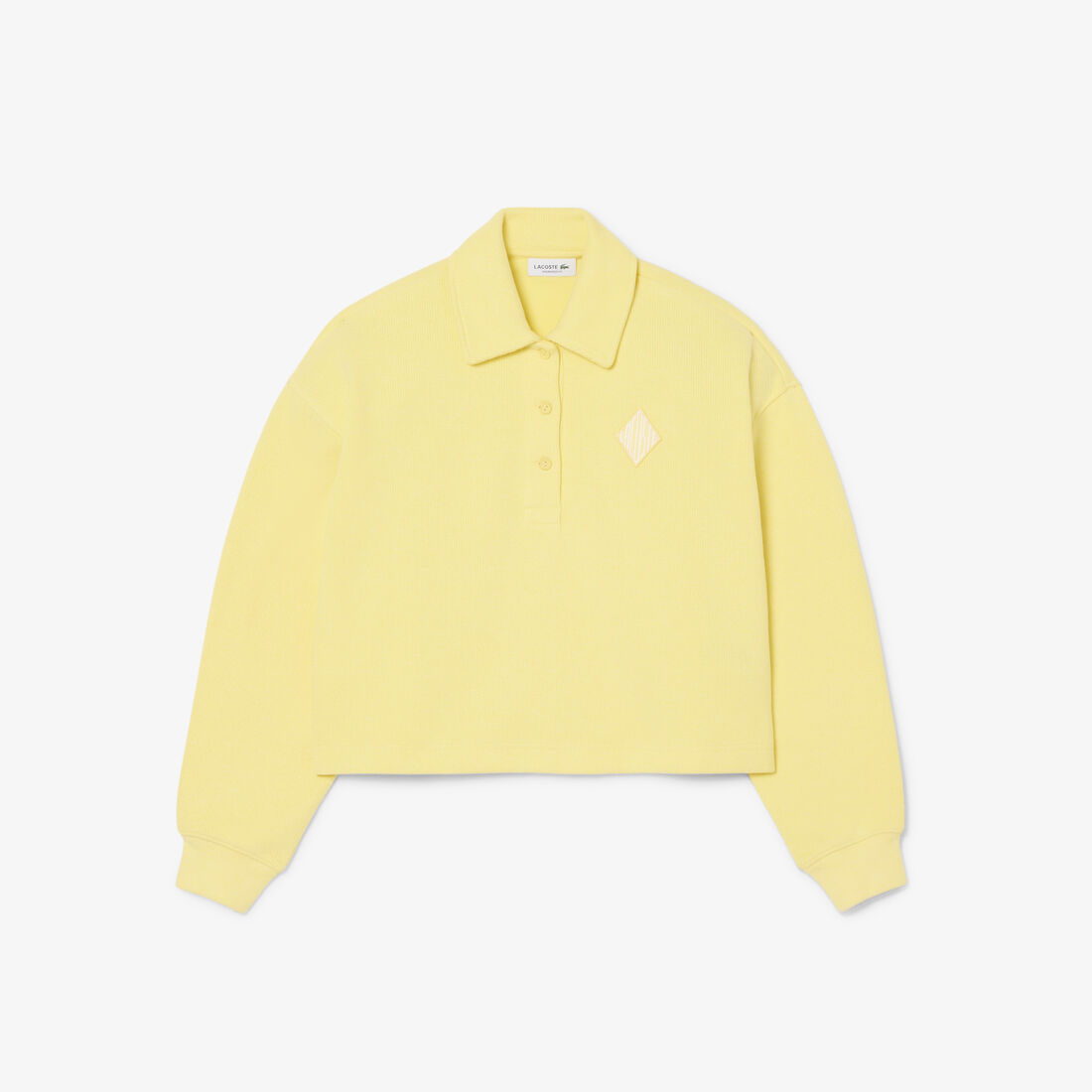 Oversized Ribbed Polo Sweatshirt Oversized Ribbed Polo Sweatshirt