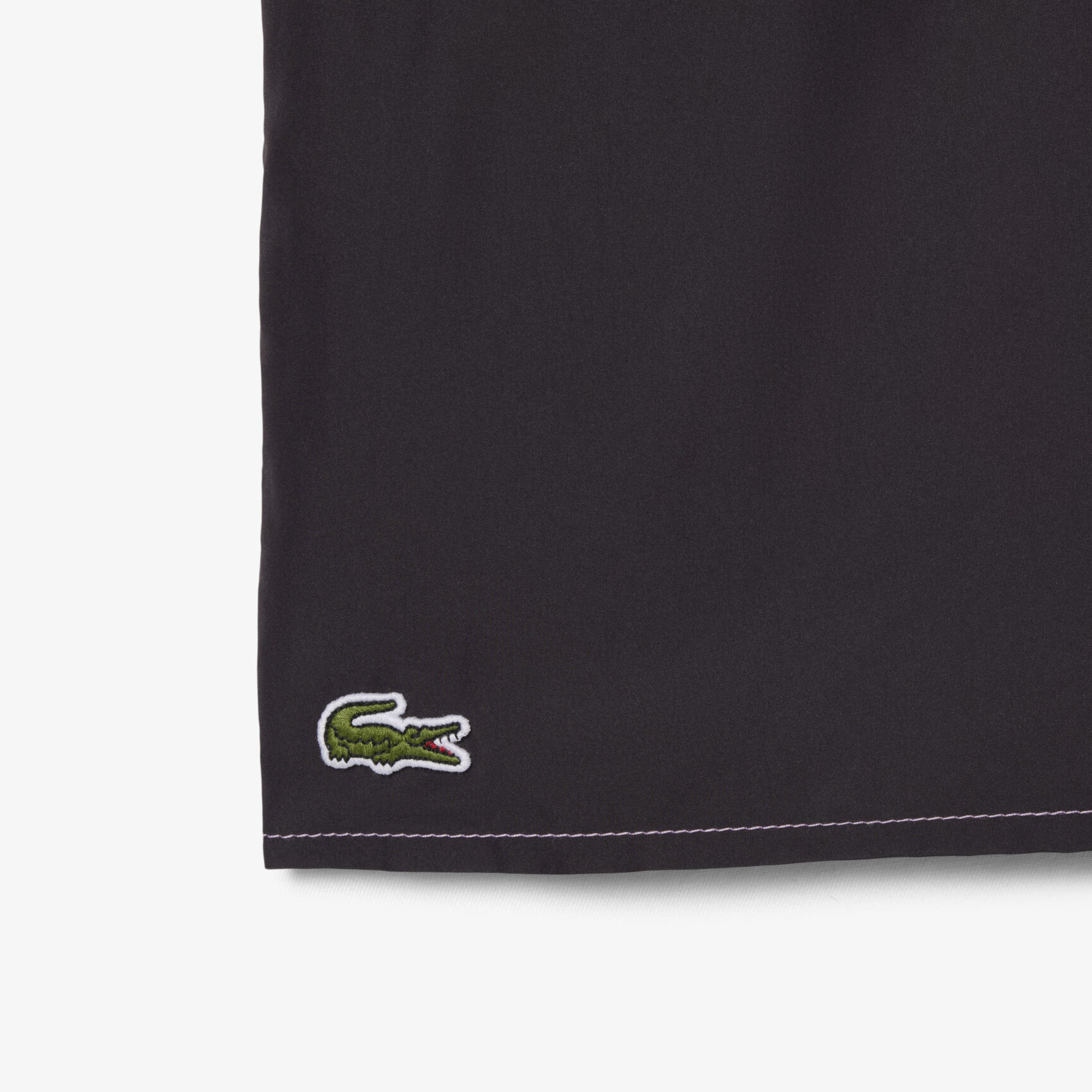 Mid Length Tennis Print Swim Trunks