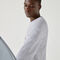 men s lacoste sport collab youssef sy in fleece sweatshirt