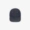 lacoste cotton denim tie accent cap