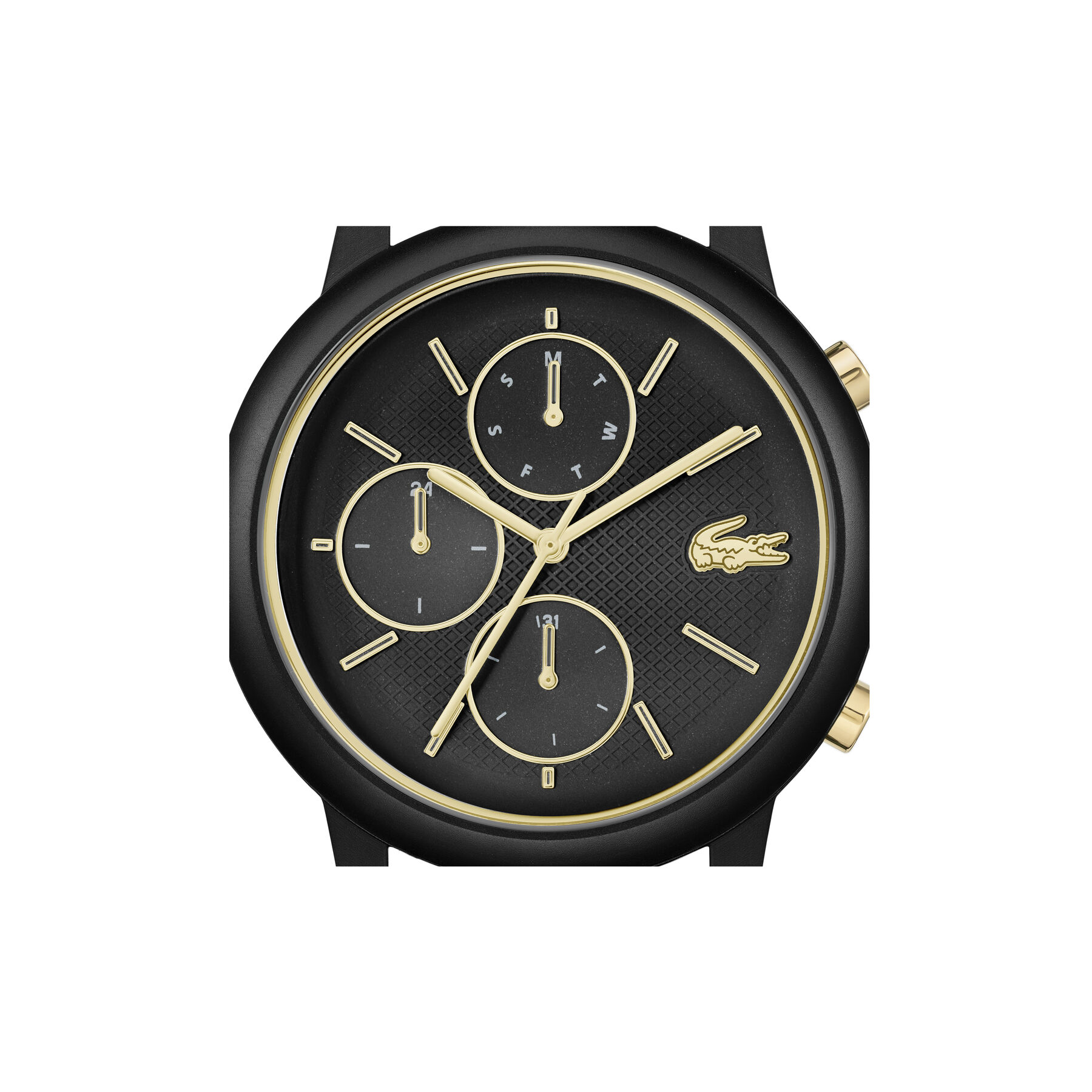 Lacoste Mens Black Dial Watch