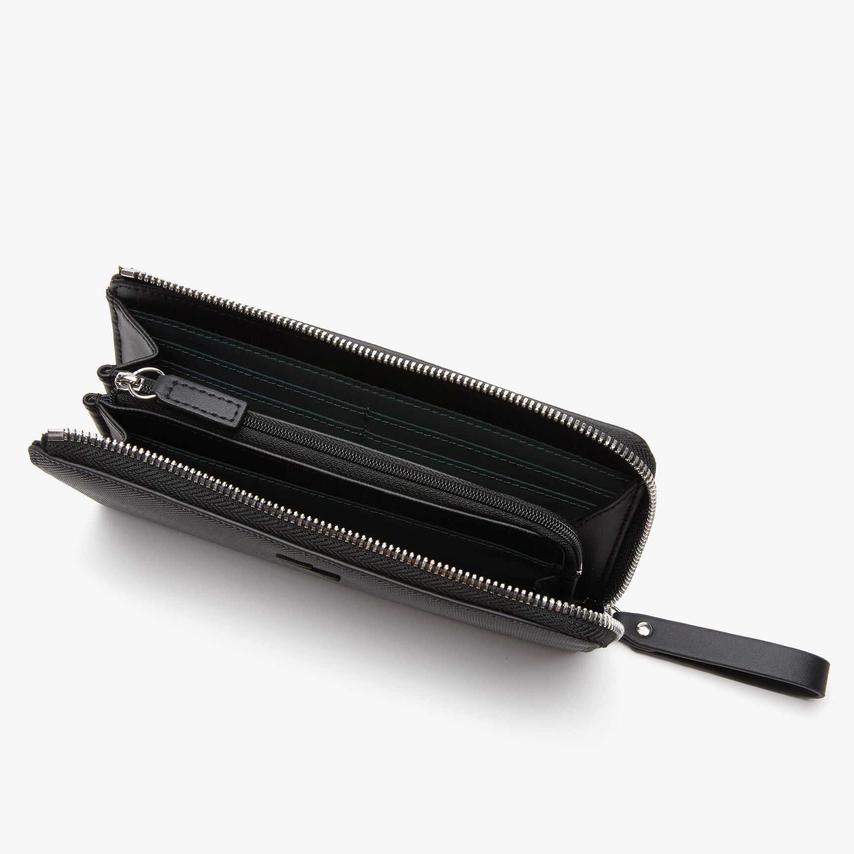 محفظة لاكوست بثماني فتحات للبطاقات وسحّاب للجنسين محفظة لاكوست بثماني فتحات للبطاقات وسحّاب للجنسين