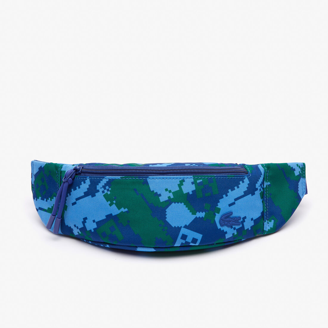 Unisex Lacoste x Minecraft Print Canvas Waist Bag Unisex Lacoste x Minecraft Print Canvas Waist Bag