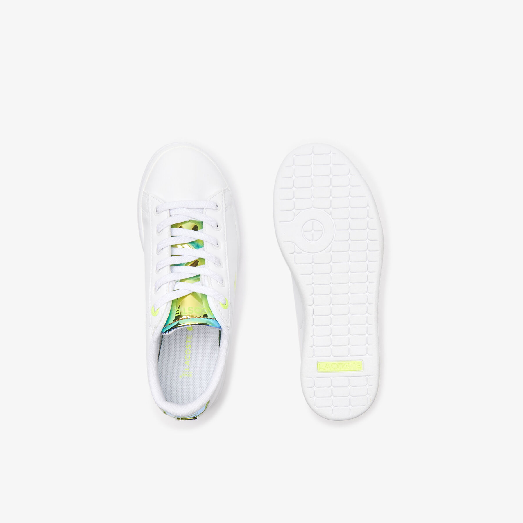 Children's Lacoste Carnaby Leather Trainers children s lacoste carnaby leather trainers