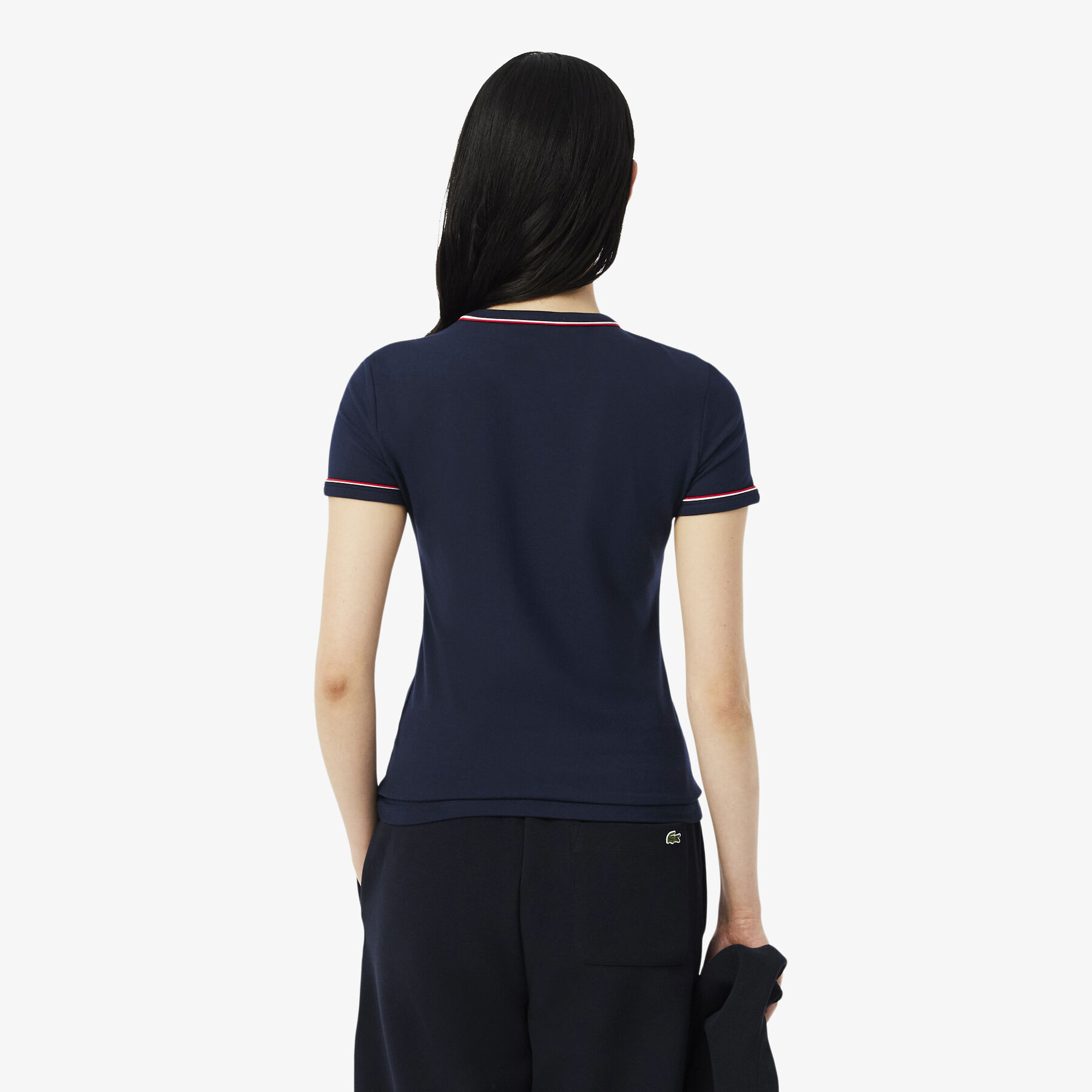 Contrast Trim Jersey T-shirt