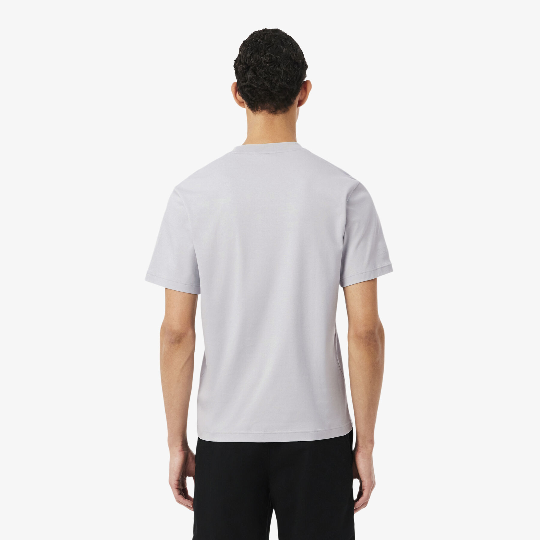 Embroidered Signature T-shirt lacoste embroidered signature t shirt