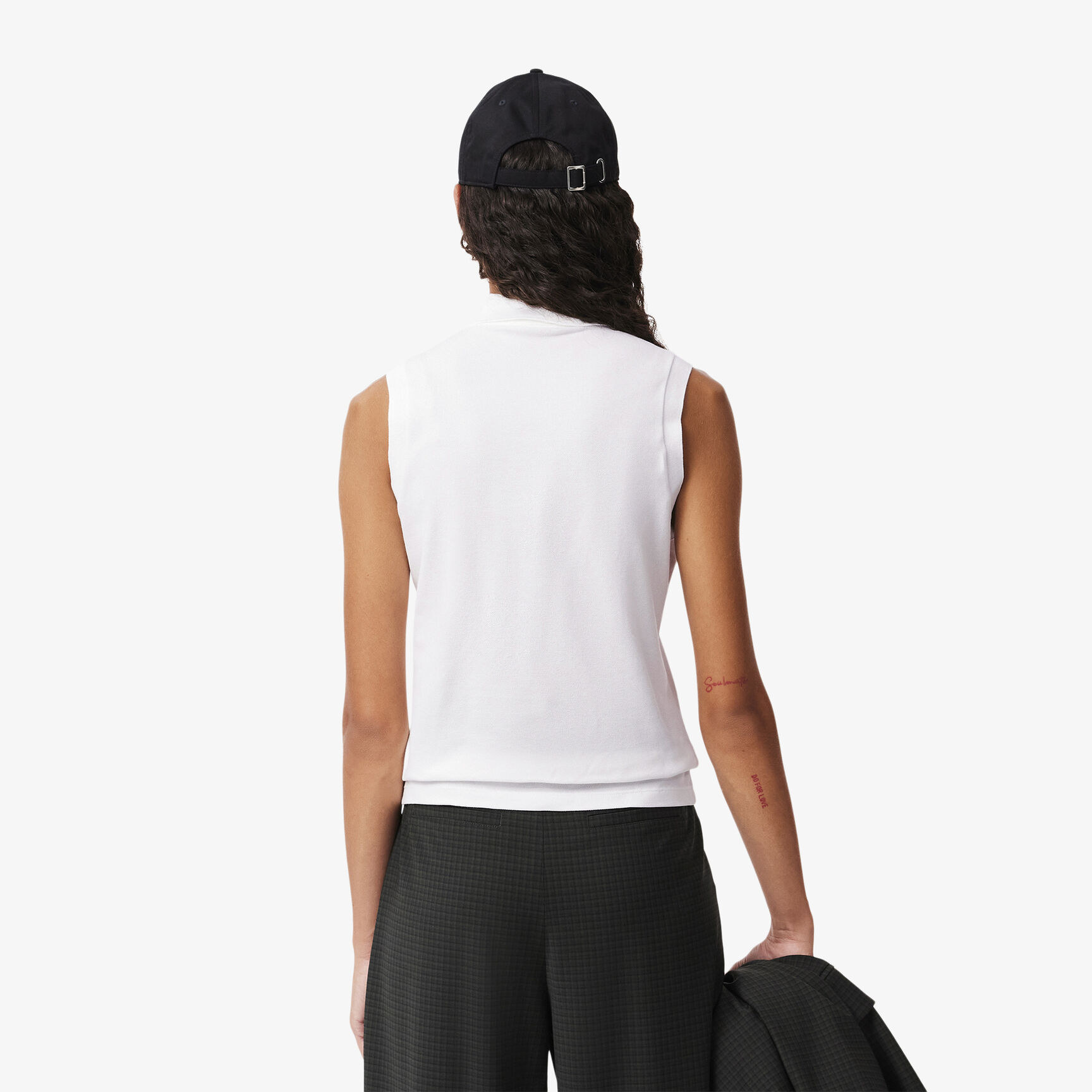 Slim Fit L.12.D Sleeveless Stretch Polo Shirt