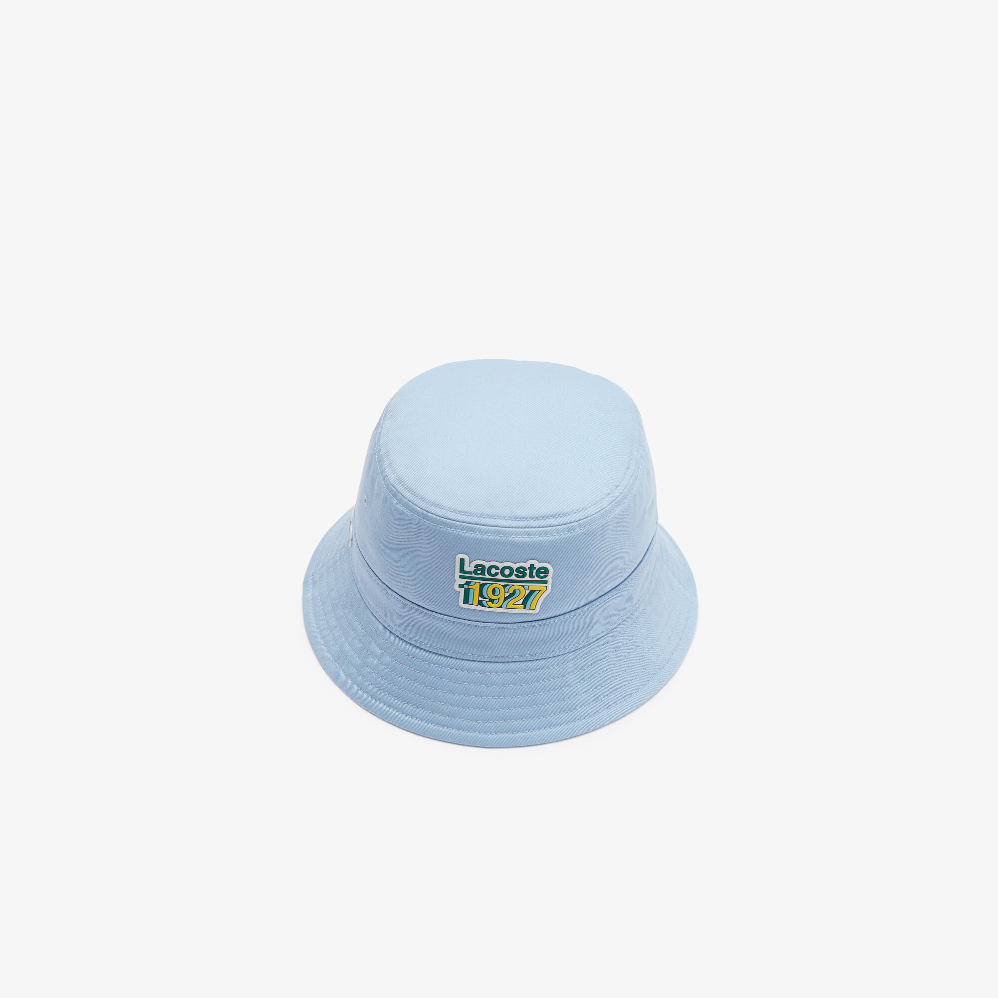 Vintage Lacoste Badge Cotton Bucket Hat 