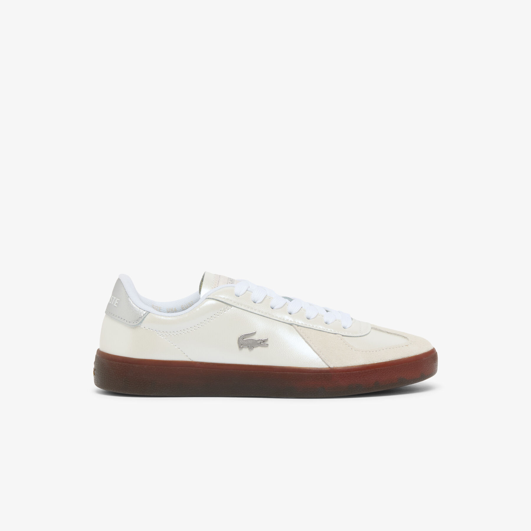 lacoste women s baseshot pro leather sneakers