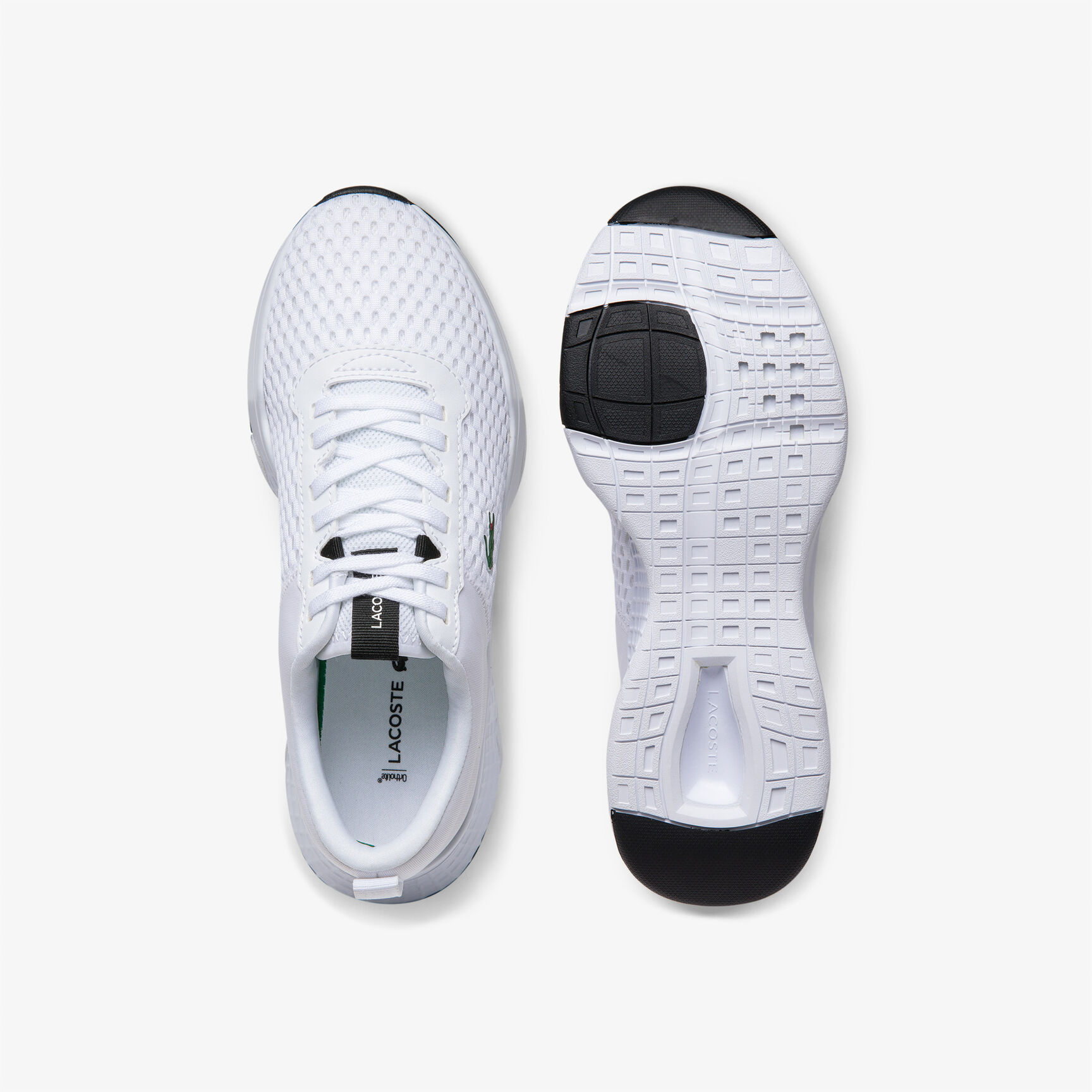 Juniors' Court-Drive Mesh and Stretch-knit Trainers