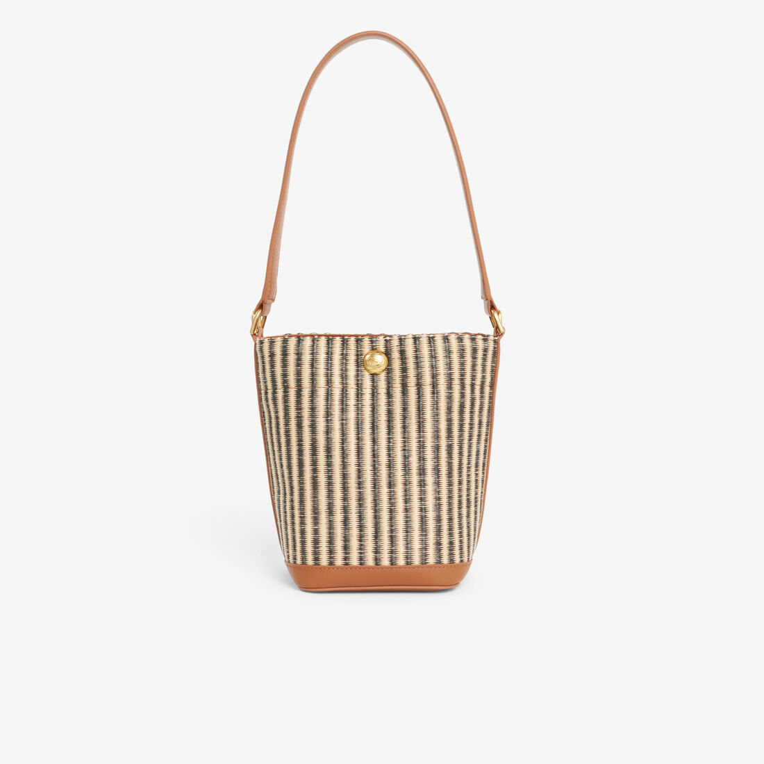 Small Summer Pack Raffia Bucket Bag