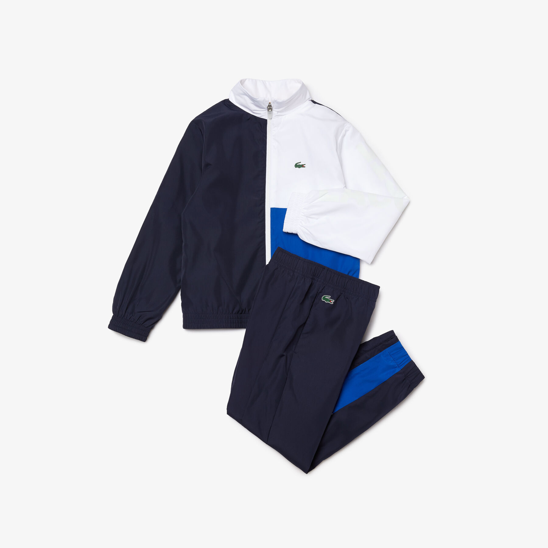 لاكوست بذلة رياضية مع كتل لونية من مجموعة lacoste sport للأولاد