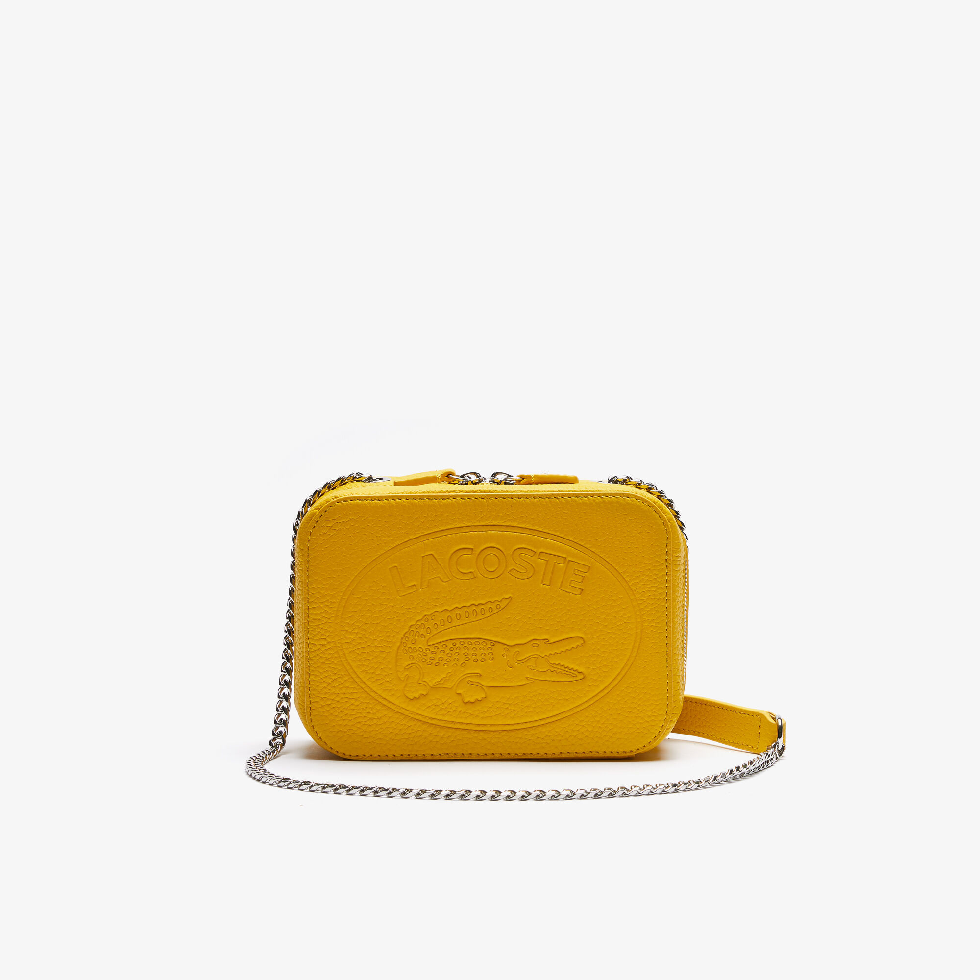 Lacoste yellow bag store