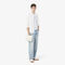 lacoste striped cotton t shirt