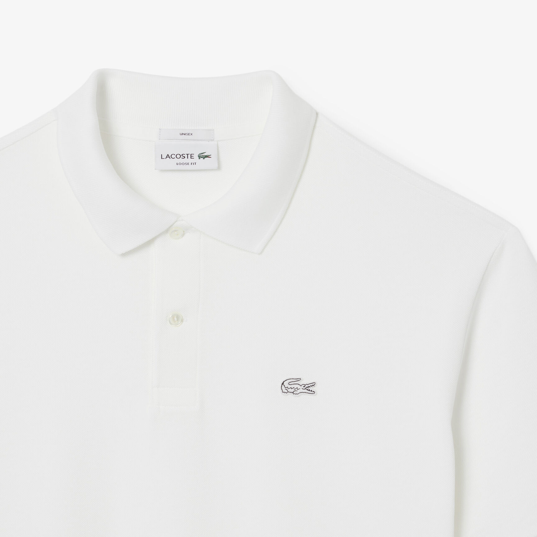 Loose Fit Heavy Pique Polo Shirt Loose Fit Heavy Pique Polo Shirt