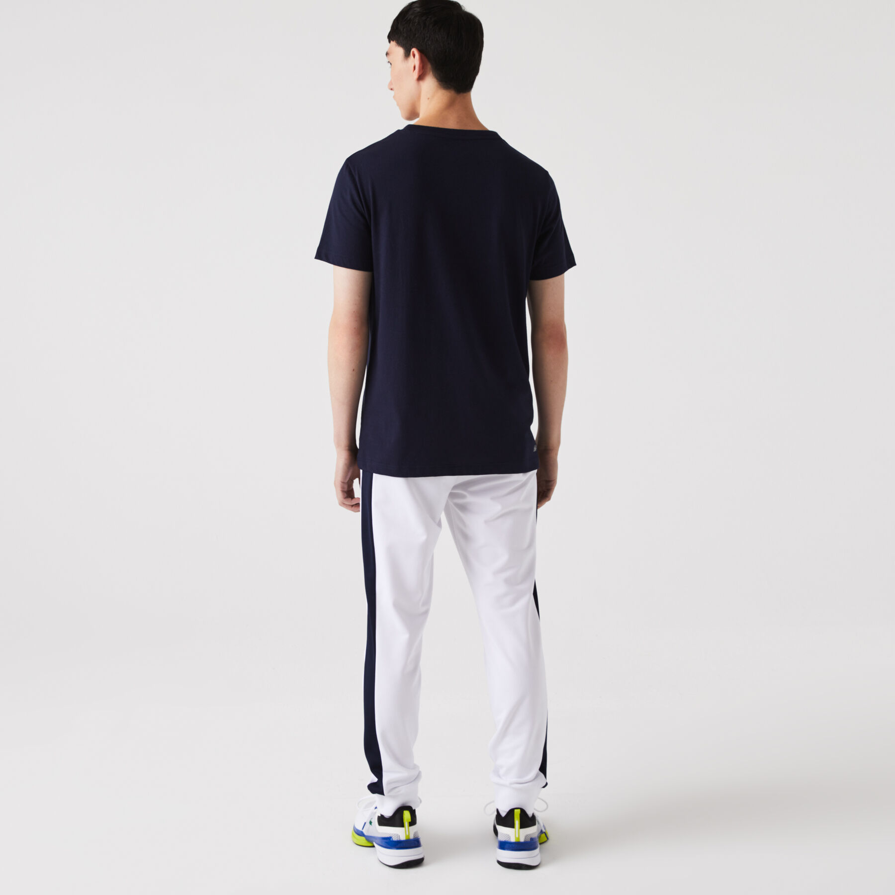 لاكوست تيشيرت جيرسيه بطبعة تمساح للرجال مجموعة lacoste sport
