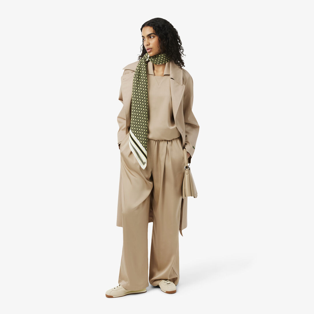 Oversized Elasticated Satin Pants Oversized Elasticated Satin Pants