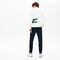 Men's Pleated Cotton-Silk Trackpants lacoste men s pleated cotton silk trackpants