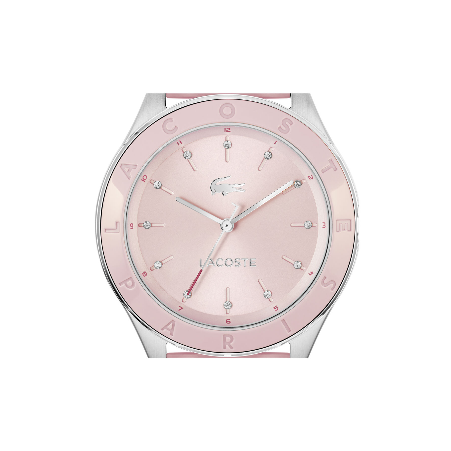 Women's Pink Silicone Watch