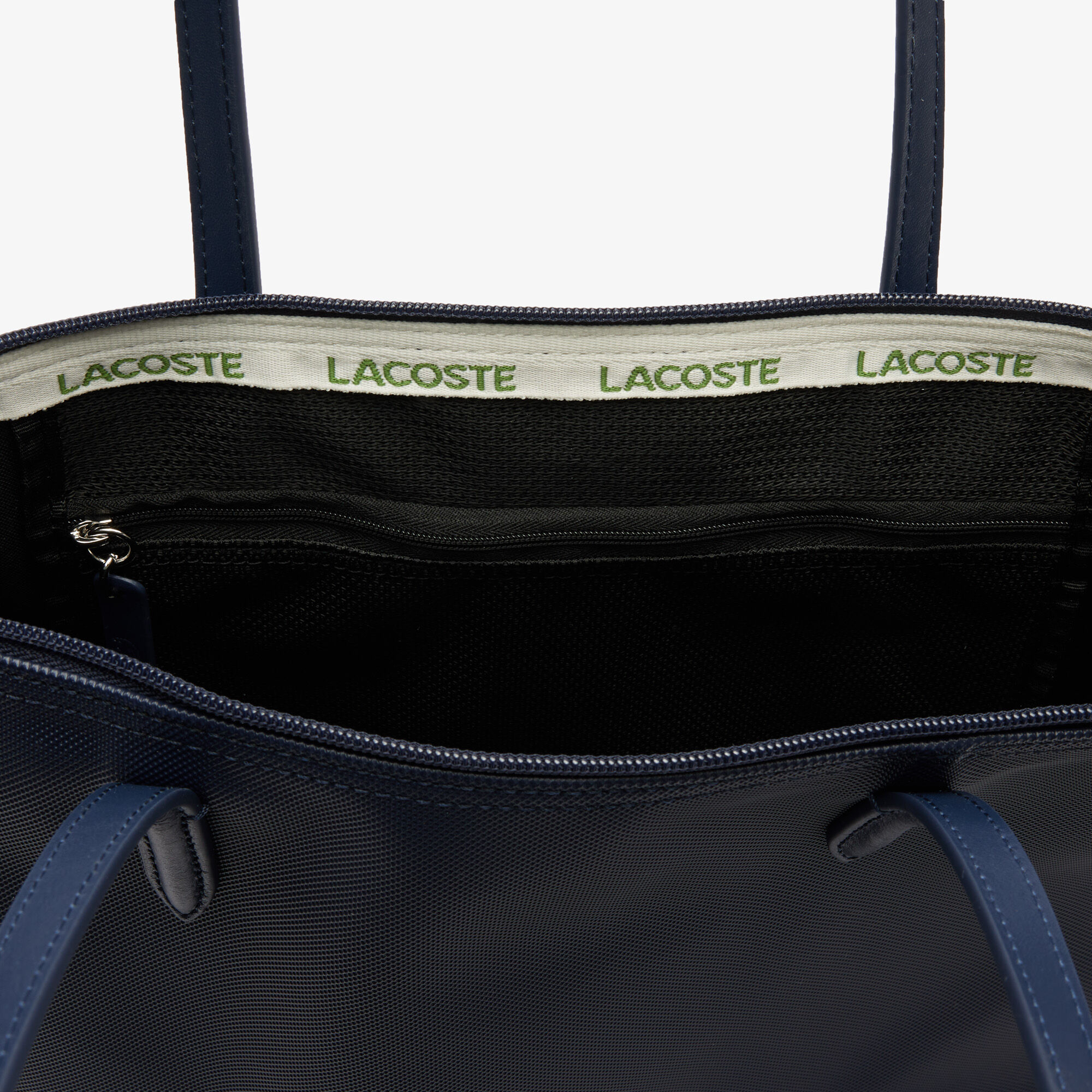 Lacoste tote bag inside store