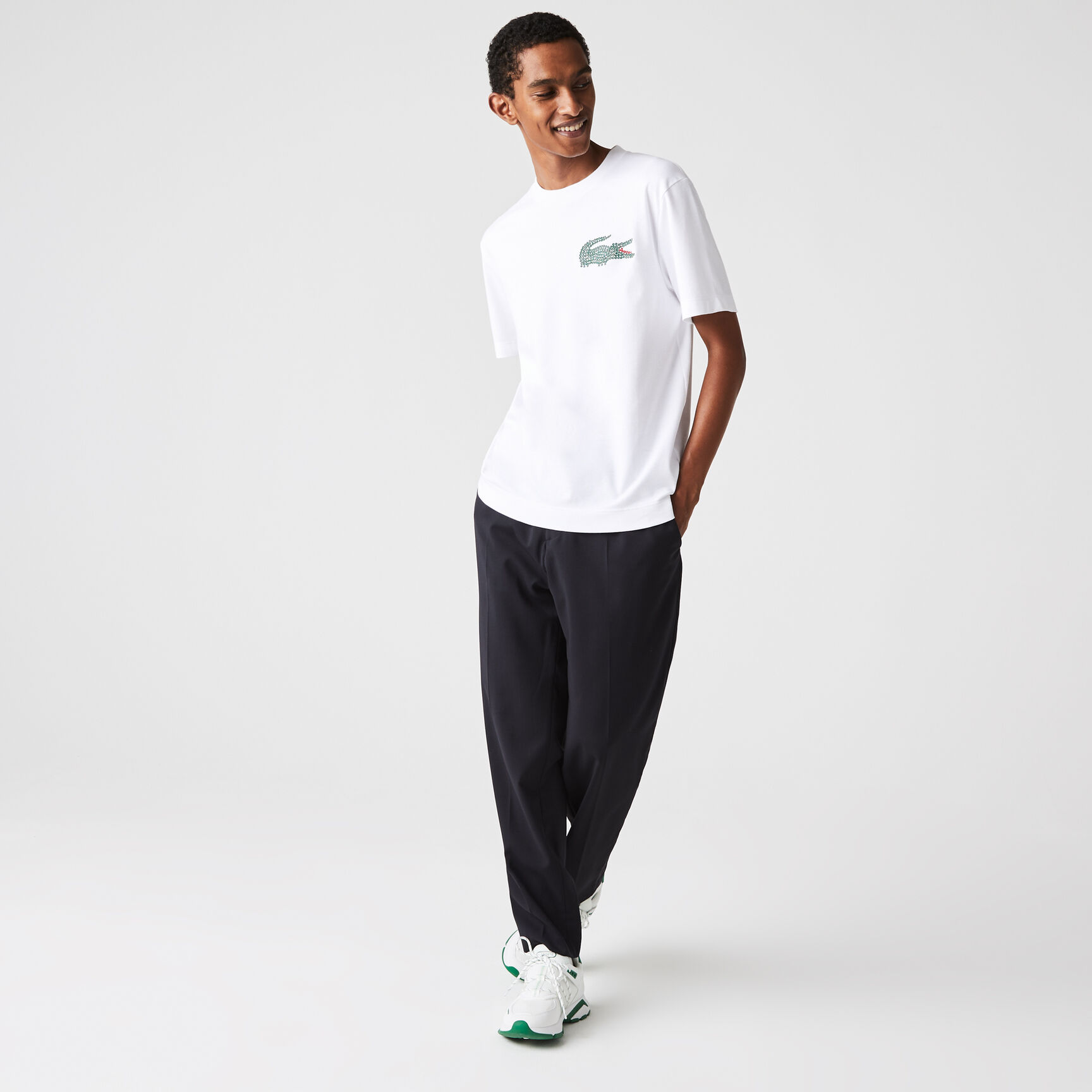 Men's Made In France Embroidered Organic Cotton T-Shirt Men's Made In France Embroidered Organic Cotton T-Shirt