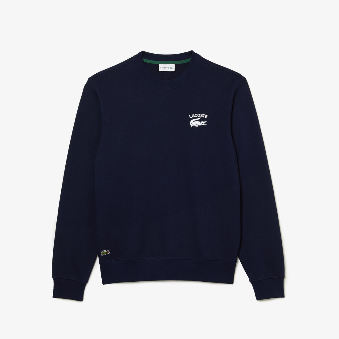 Men's Lacoste Inscription Crew Neck Sweatshirt Men's Lacoste Inscription Crew Neck Sweatshirt