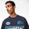 men s lacoste loose fit cotton jersey print t shirt
