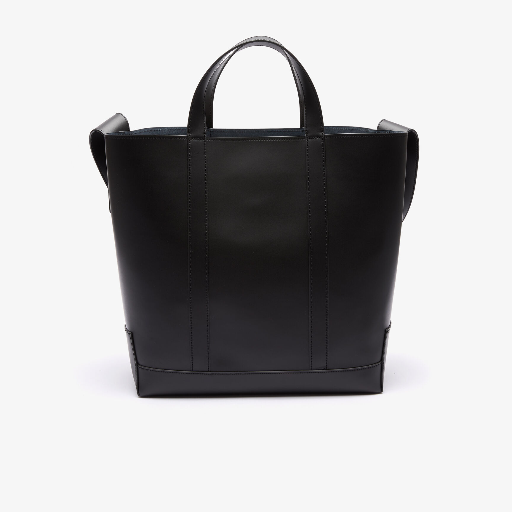 Women's L-Tote Embossed Badge Leather Shopper Bag