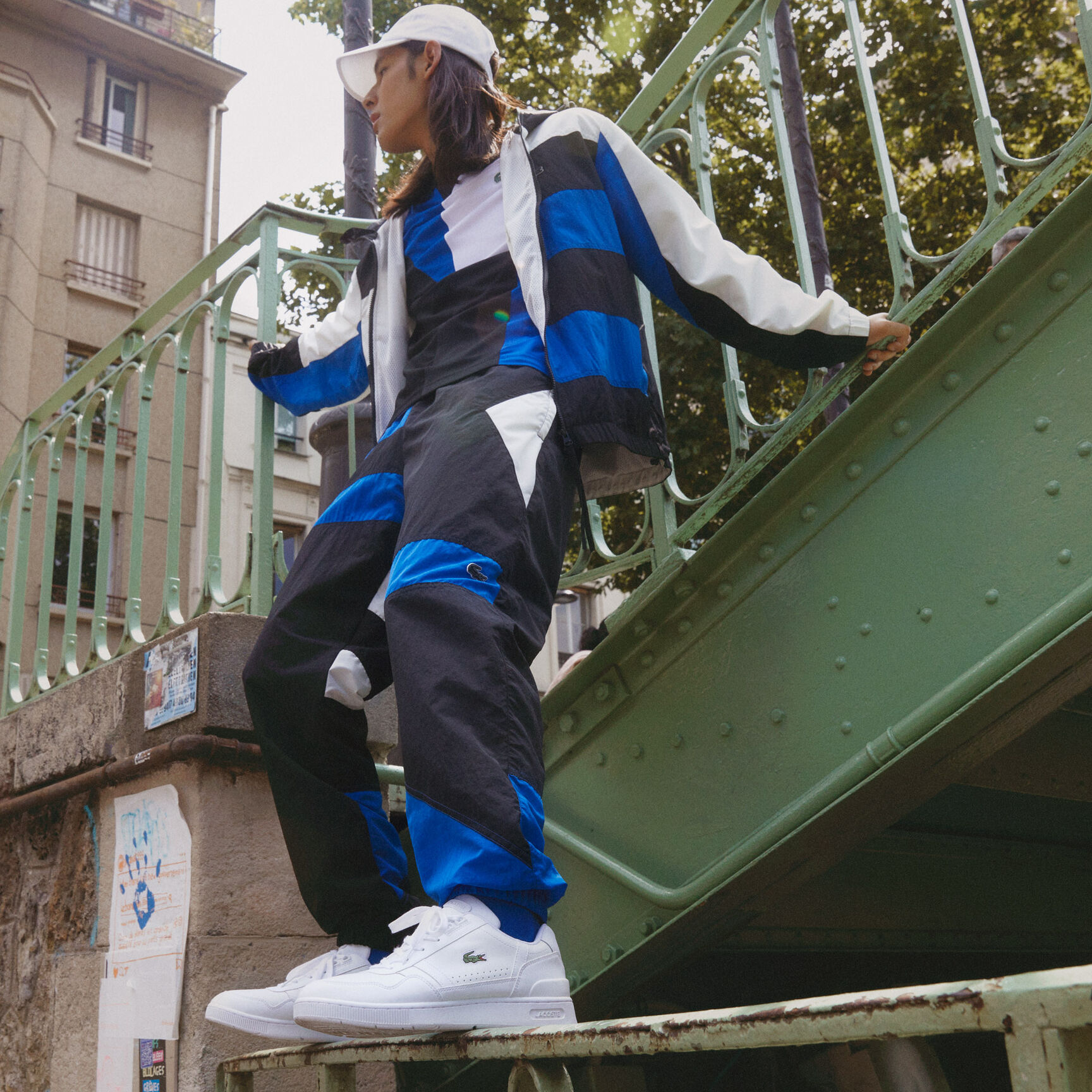 Men's T-Clip Leather and Synthetic Trainers Men's T-Clip Leather and Synthetic Trainers