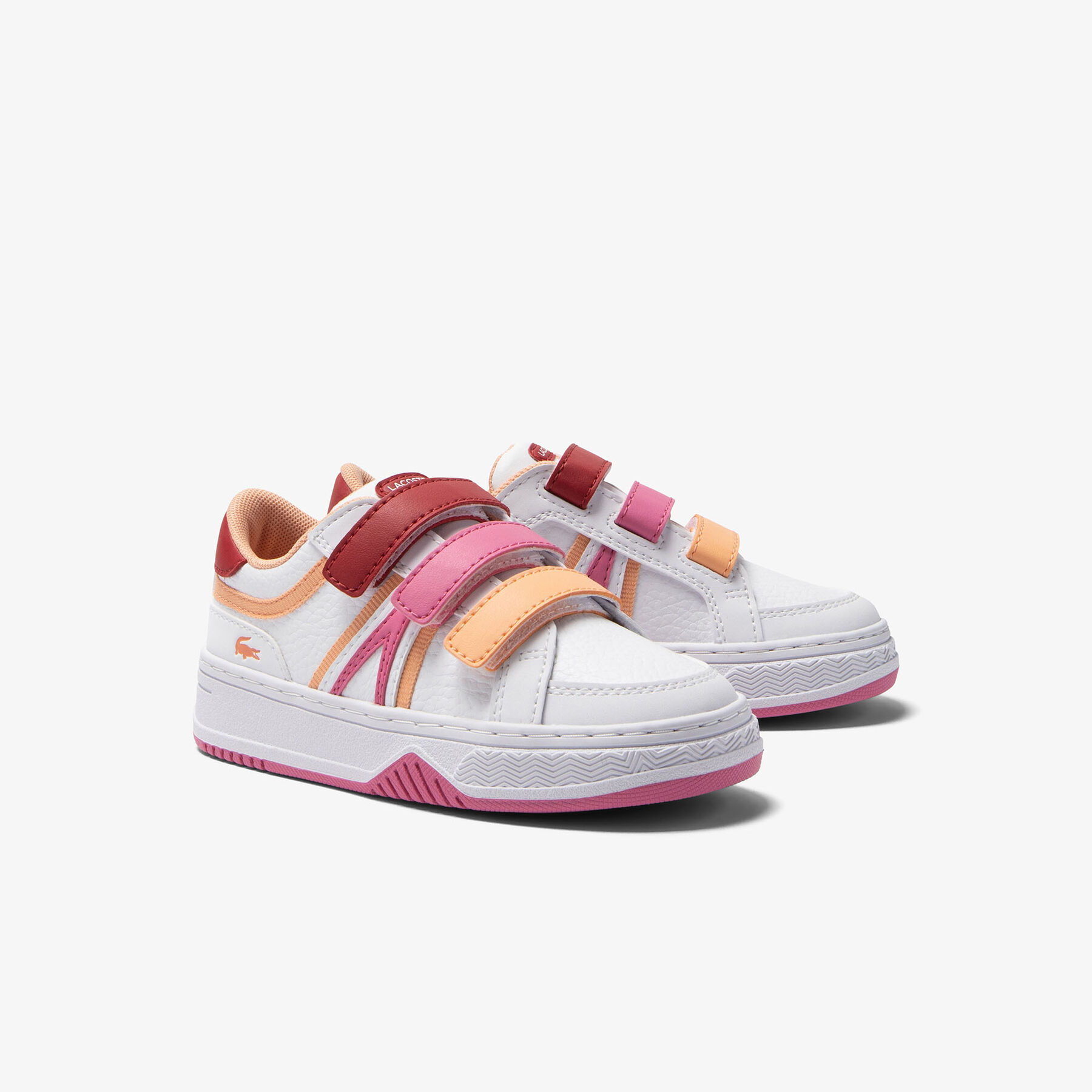 Infants' Lacoste L001 Synthetic Tricolour Trainers infants lacoste l001 synthetic tricolour trainers