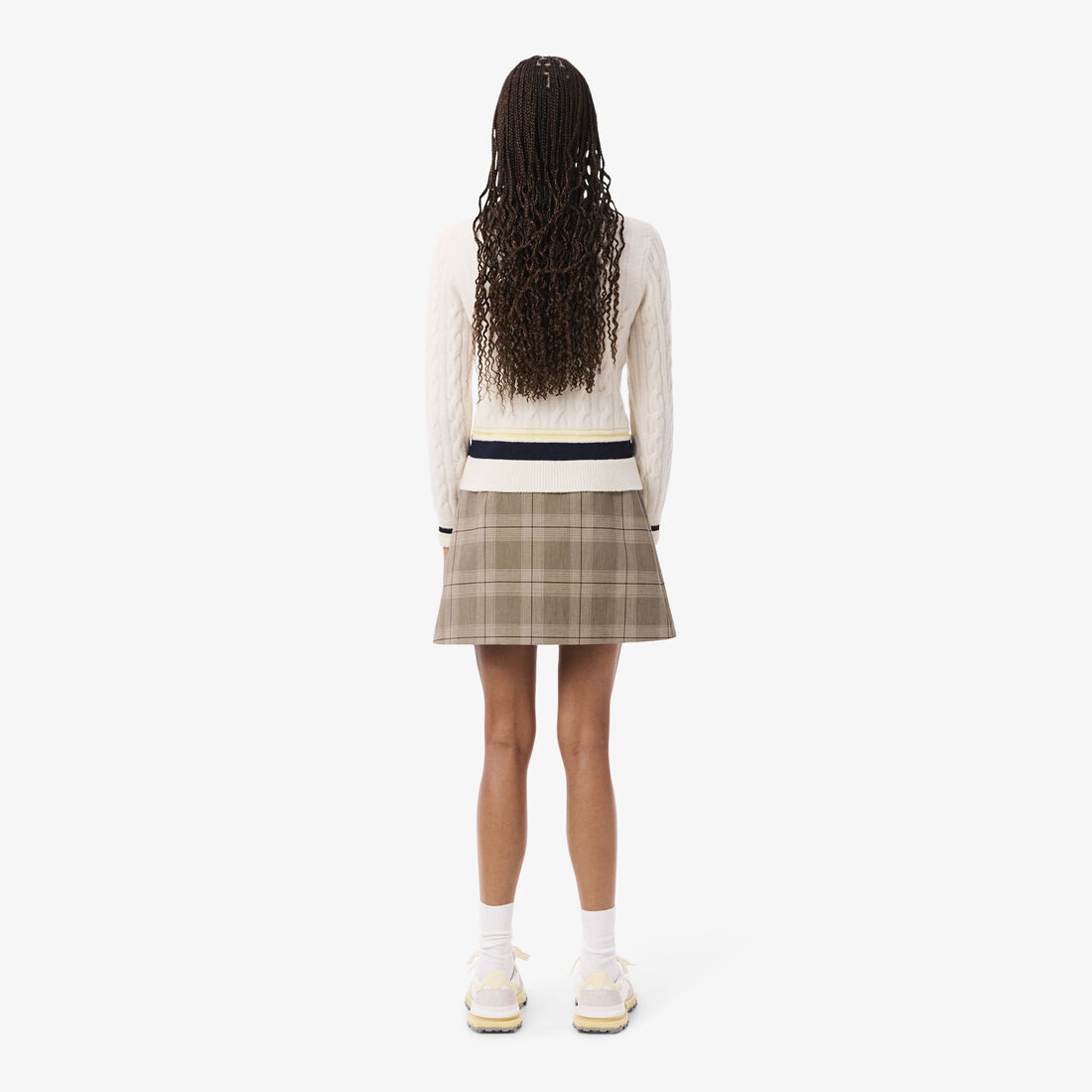 Water-Repellent Short Plaid Skirt Water-Repellent Short Plaid Skirt