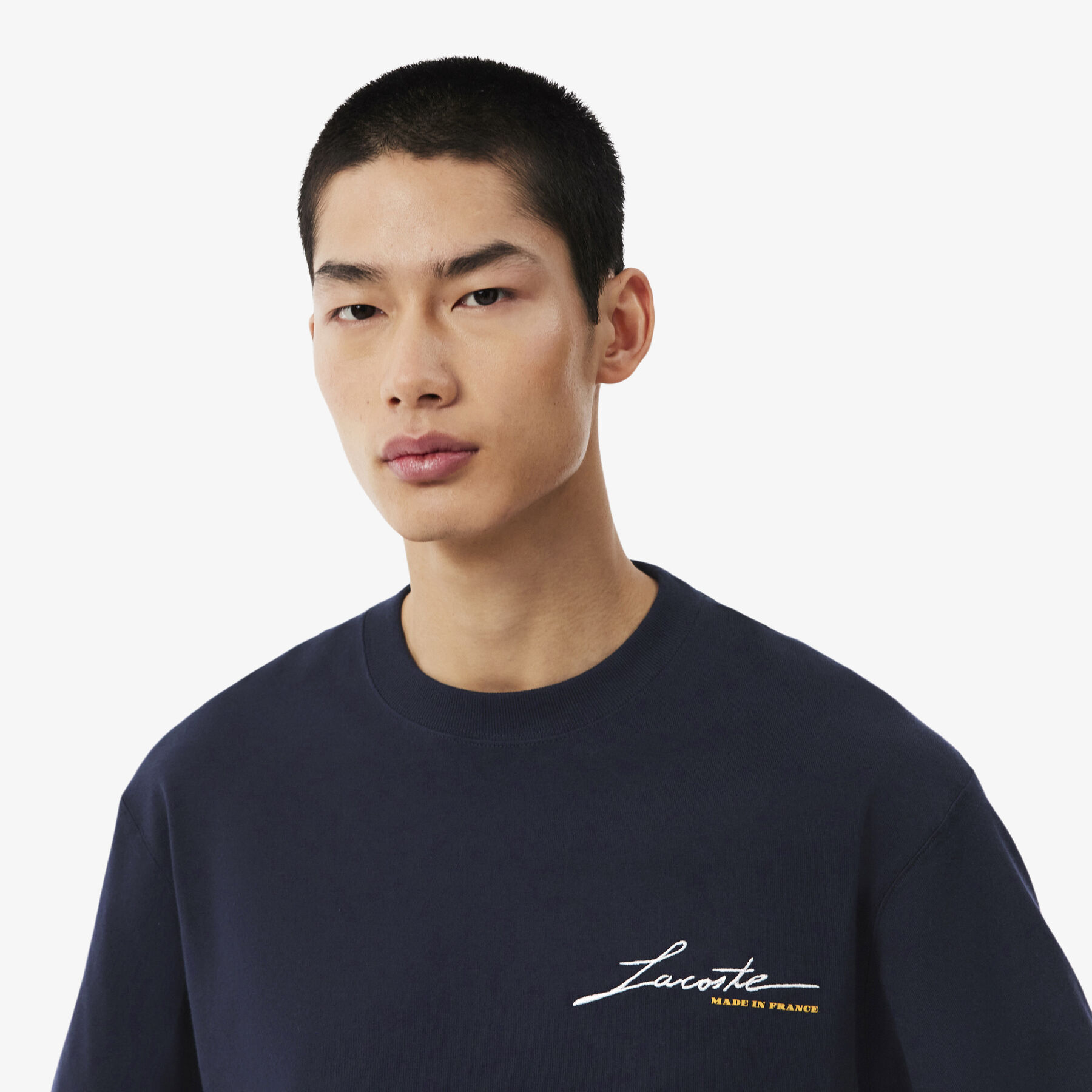 French Made Signature Embroidery T-shirt French Made Signature Embroidery T-shirt