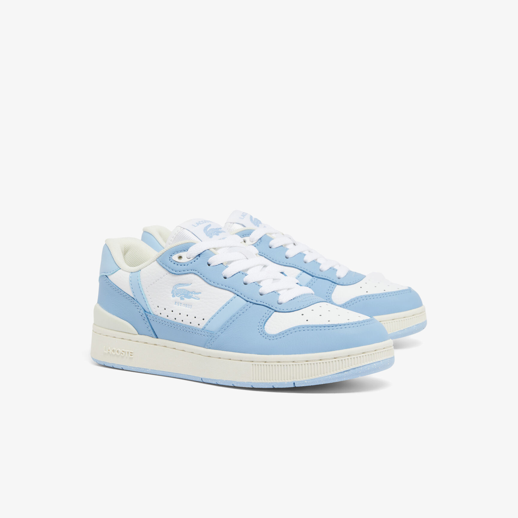 Women's T-Clip Set Leather Sneakers