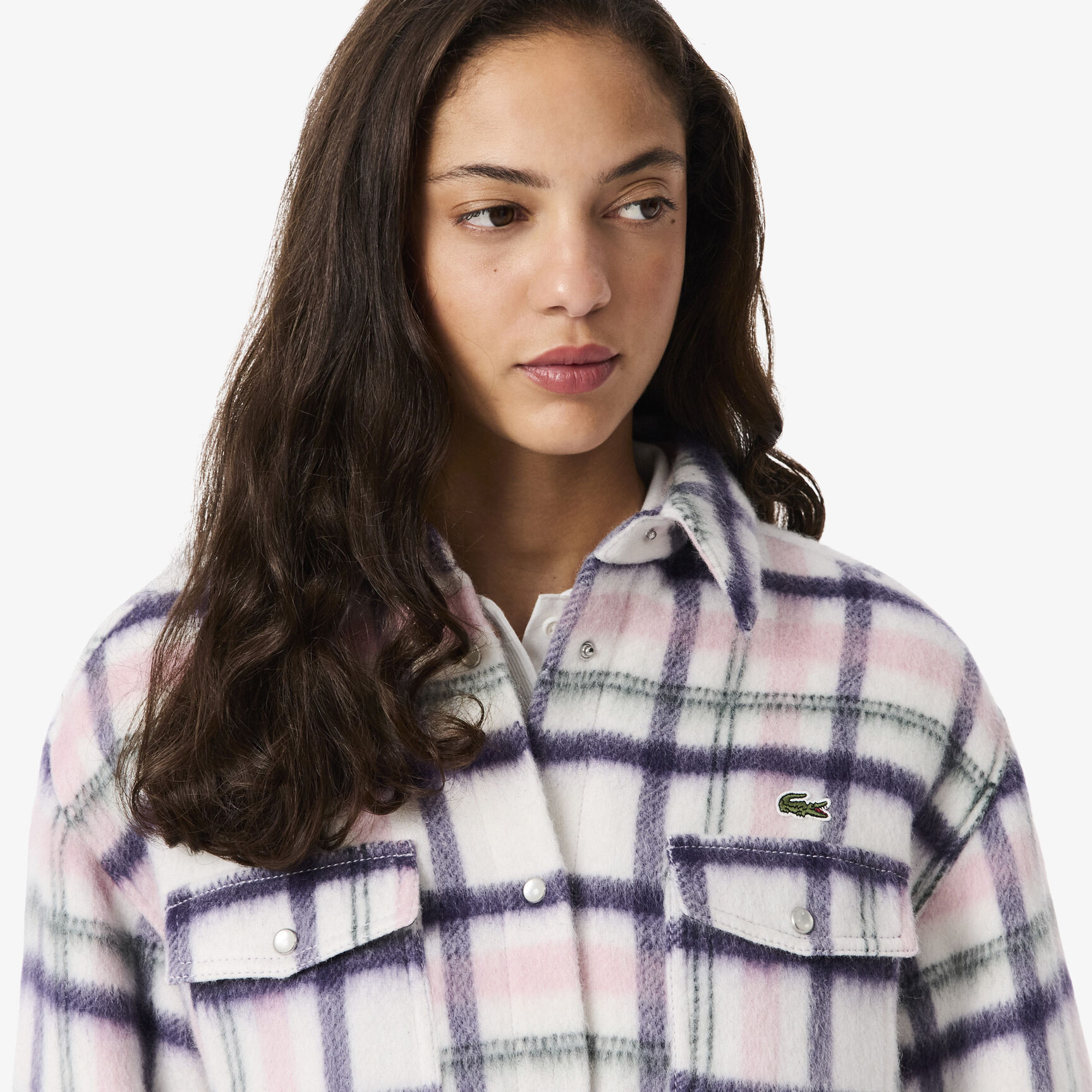 Oversized Quilted Wool Overshirt
