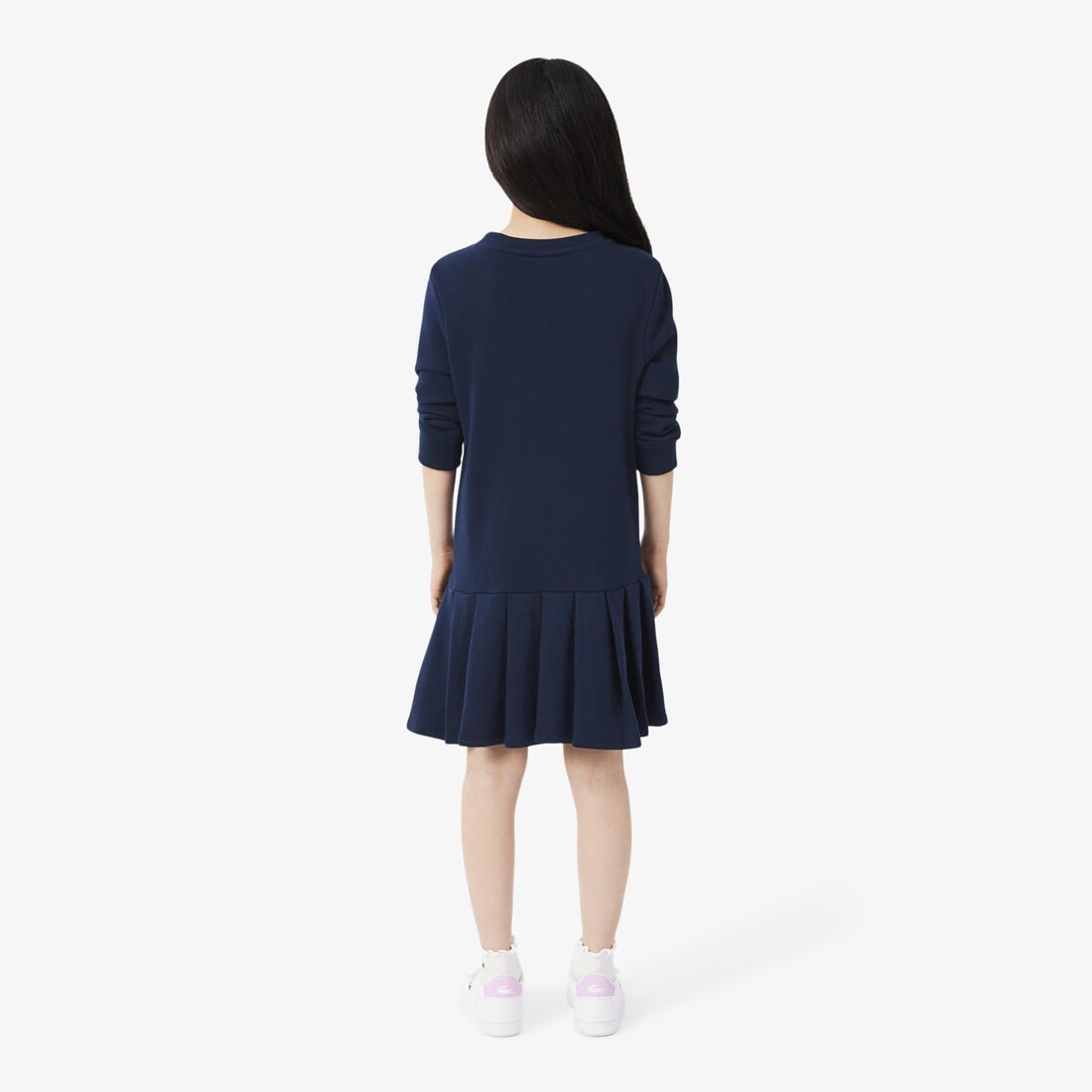 Long Sleeved Fleece Dress lacoste long sleeved fleece dress