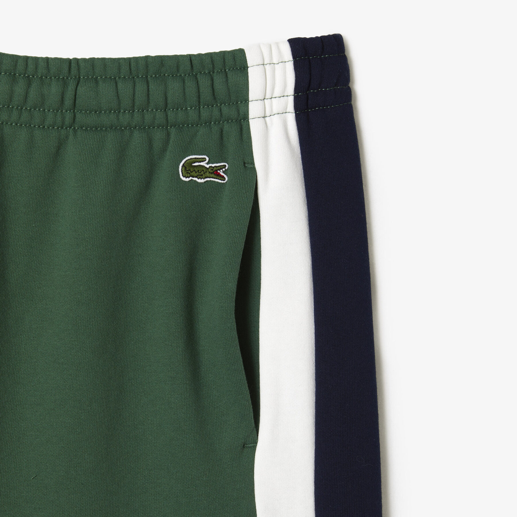 Men's Lacoste Brushed Fleece Colourblock Shorts men s lacoste brushed fleece colourblock shorts