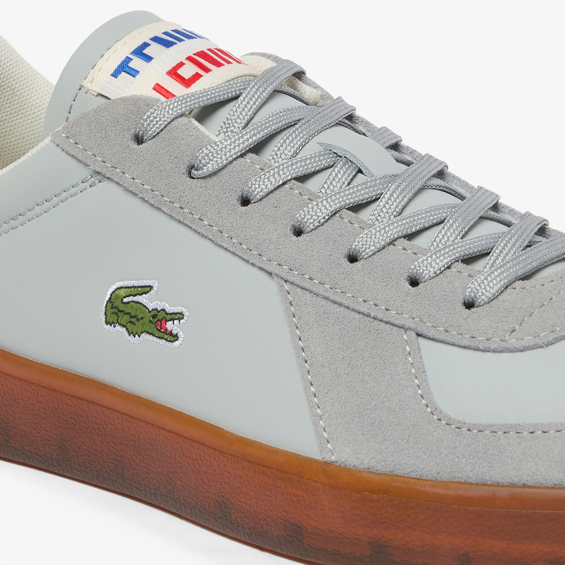 حذاء سنيكرز رجالي Baseshot Pro من الجلد لاكوست حذاء سنيكرز رجالي baseshot pro من الجلد