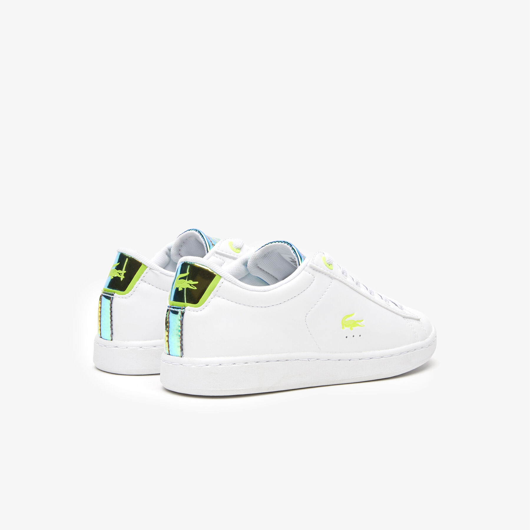 Children's Lacoste Carnaby Leather Trainers children s lacoste carnaby leather trainers